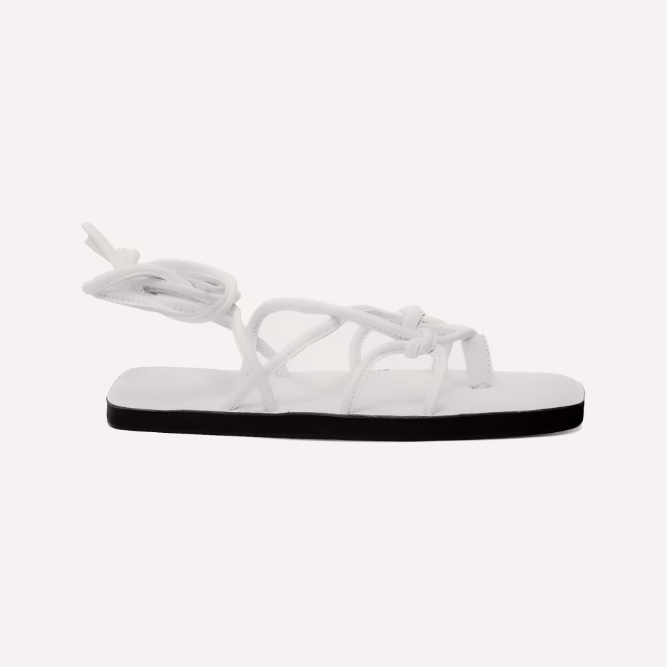 Đan Lưới Sandals Đế Mỏng (Màu Đen) - Ảnh 2